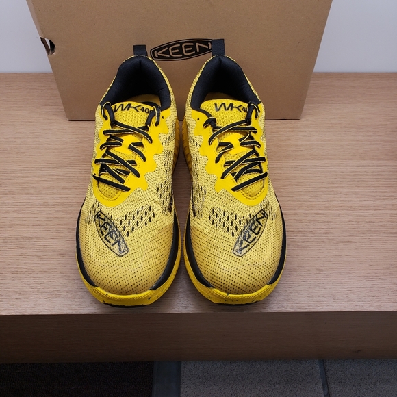 Keen Shoes - Keen WK400 Walking Shoes Yellow / Black Women's 9.5